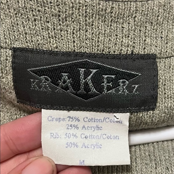 Krakerz light green sweater in medium - Picture 6 of 6
